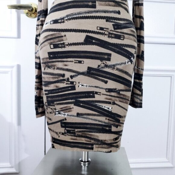 Vintage Grunge Rocker Chic Bodycon Dress - Picture 6 of 8